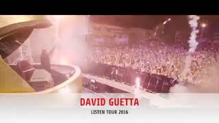 David Guetta - Listen Tour 2016 | Zürich Hallenstadion | 19.10.2016