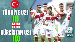 Türkiye U 21 1-0 Gürcistan U 21 (U21 Hazırlık Maçı) 27.09.2022