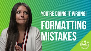 Book Formatting Mistakes to Avoid (Beginner Guide)