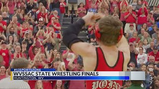 State champions crowned in WVSSAC wrestling tournament