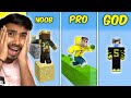 Indian gamers NOOB Vs PRO Vs GOD in Minecraft 🔴techno gamerz,bbs,Mythpat,live Insaan,fleet,smartypie