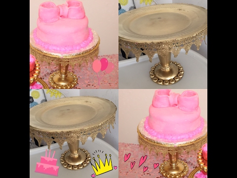 DIY dollar tree wedding Cake Stand DIY dollar tree wedding Cake Stand