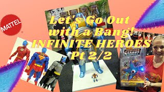 What were Mattel's DC Infinite Heroes? 3 3/4\