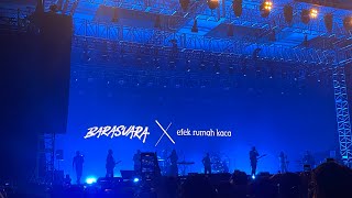 Barasuara x efek rumah kaca @Pestapora 2023 [1080p 60fps HQ AUDIO + VIDEO]