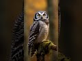 Transforming a Northern Hawk-Owl Image with Midjourney v5.1 Stylize Parameters