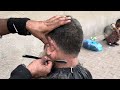 2 years hair homeless man insane transformation asmr