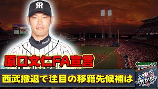 【野球】 原口文仁FA宣言！西武撤退で注目の移籍先候補は#原口文仁, #西武, #FA戦線, #阪神, #移籍先, #中日, #広島, #楽天, #オリックス,