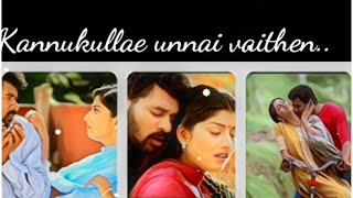 kannukulle unnai vaithen kannamma |tamil cover song|whatsapp status full screen