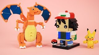 How to Build LEGO Ash Ketchum | Custom Pokémon Trainer Brickheadz