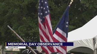Augusta honors fallen service members during Memorial Day ceremony