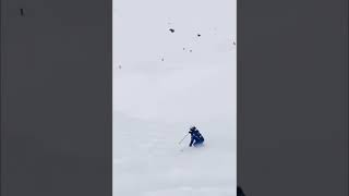 Dynamic mogul Skiing - Pro skier Patrick Bätz ⛷❄️👍