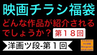 映画チラシ 福袋 第１８回【洋画ツ段-第１回】どんな作品が紹介されるでしょうか？#映画チラシ #洋画 #映画 #映画フライヤー【750本目の動画】