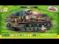 Cobi Instructions | Small Army / WW2 | 2489 | KV-1 (Soviet Heavy Tank)