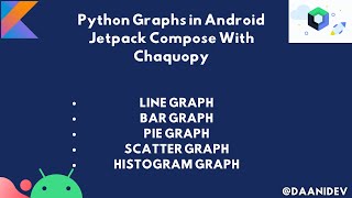Python Graphs in Android Jetpack Compose | Chaquopy Tutorial for Beginners
