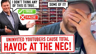 Uninvited YouTubers cause HAVOC at the NEC (2024 Classic Car Show Review) 😂