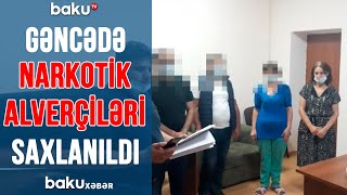 Gəncədə narkotik alverçiləri saxlanıldı