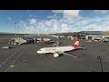 4k geneva vienna full flight austrian airlines a320 msfs 2020