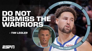 DO NOT dismiss the Warriors! - Tim Legler on Klay Thompson's impact this season | NBA Today