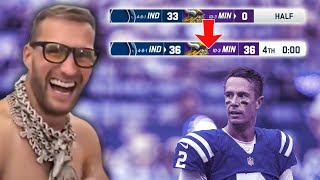 How the Vikings Beat These IMPOSSIBLE Odds in Largest NFL Comeback 🤯