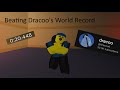 Beating Dracoo's Arsenal Shooting Challenge World Record