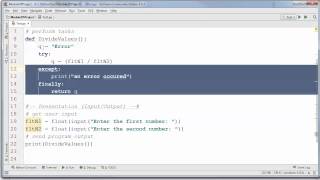 Python Module 05-10 Script Templates