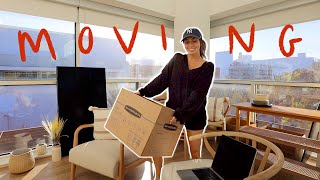 OFFICIAL MOVING DAY! My new LA apartment!!