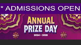 🔴Live : Annual prize day | 2024-25 | Daniel Thomas | Koyambedu