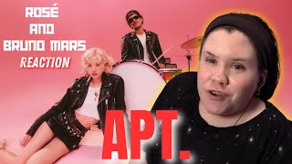 Rosé and Bruno Mars | APT. (Official Music Video) | Reaction