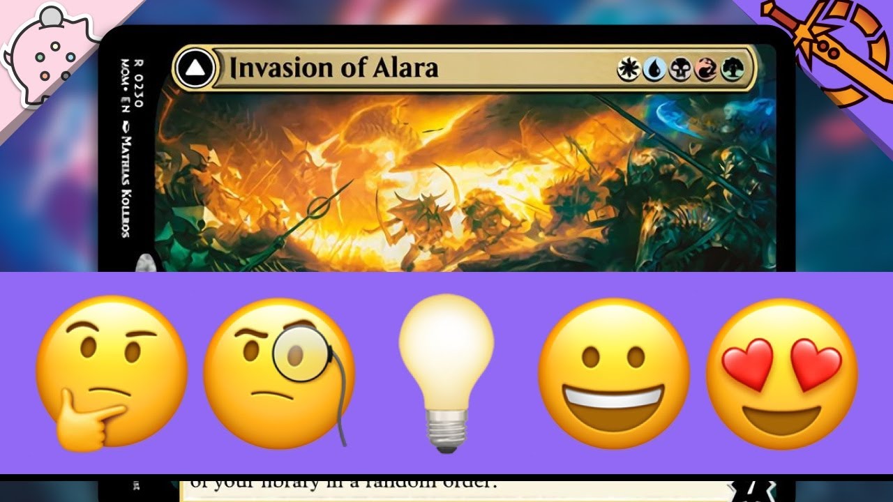 🤔🧐💡😀😍 | Invasion Of Alara / Awaken The Maelstrom | March Of The Machine ...