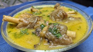 Different Style Aatukaal Soup (Goat Leg Soup)