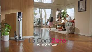 Leave Dust in the Dust - The LG CordZero All in One Tower with Auto Empty