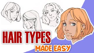 Draw ANY Hair Type like a Pro!