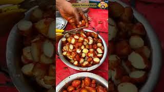 Barule Chaat | आगरा का फेमस Barule Chaat | Foodie Aadil #shorts #ytshorts #indianstreetfood