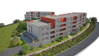 Logements et logements sociaux neufs au Havre  : Vue 360° sur l'ensemble de l'opération Héva