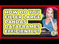 How Do You Filter Large Pandas DataFrames Efficiently? - Python Code School