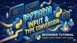 Day 3 - Input, Type Conversion & type() Function in Python | Python for Beginners