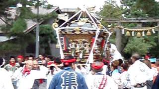 平成二十二年　神奈川県茅ヶ崎市浜之郷　鶴嶺八幡宮例大祭１