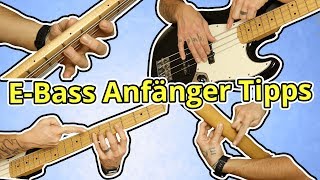 Bass lernen - Die 5 besten Tipps für Bass-Anfänger