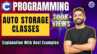 Auto Storage class explanation with best examples | C Programming