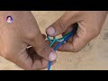 how to connect the two pin plug of electric wire amazing electrical life hacks tips and tricks