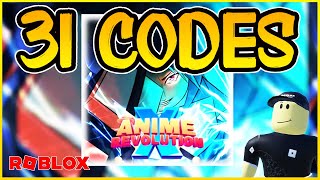 ✅5 NEW CODES✅  31 WORKING CODES for 🔥ANIME REVOLUTION X 🔥 Update 2.2 🔥 Roblox 2024