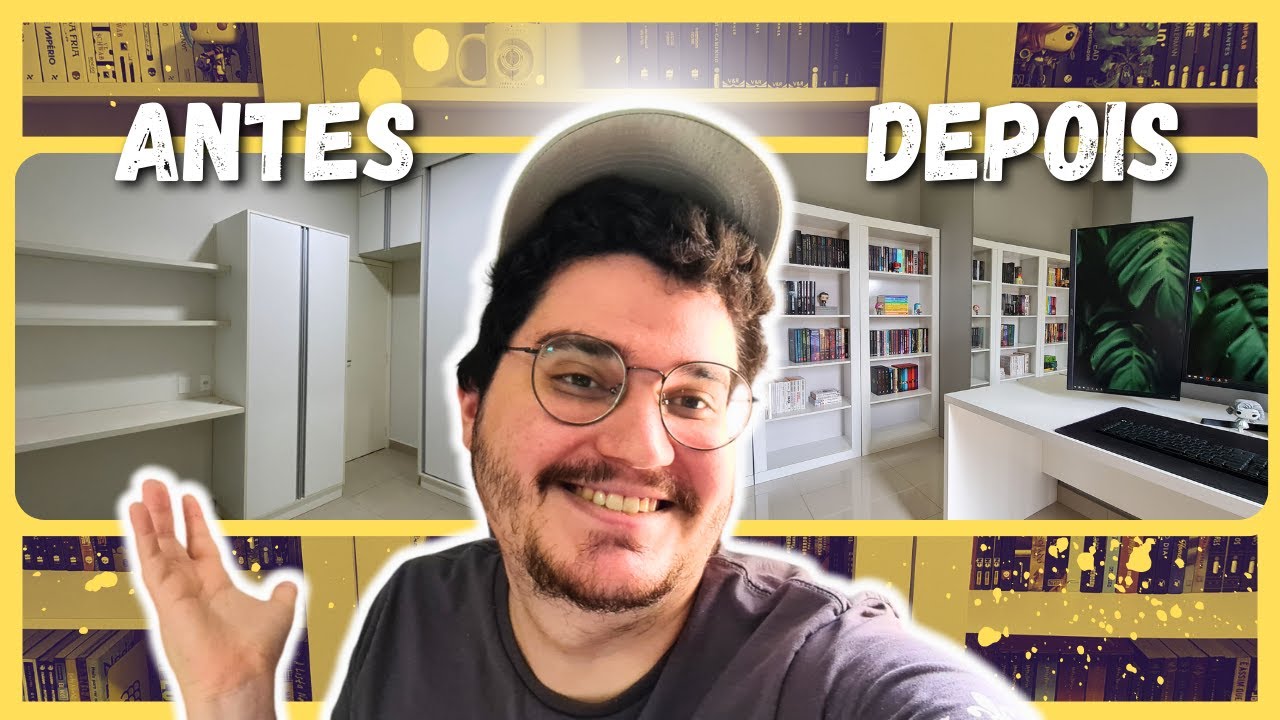 Montei Minha Biblioteca Youtube