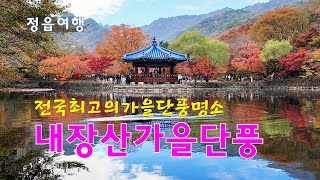 2024.정읍 내장산 가을단풍 | 우화정 | 내장사단풍 | 내장사 | 단풍명소 | 4K UHD