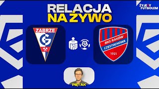 Górnik Zabrze - Raków Częstochowa MECZ NA ŻYWO Ekstraklasa RELACJA KOMENTARZ STUDIO