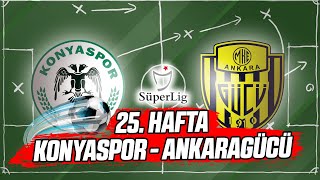Süper Lig 25. Hafta: Konyaspor vs Ankaragücü