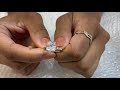 3.60 carat cushion cut diamond solitaire engagement ring