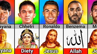 God of Famous Football Players | TOP Comparison