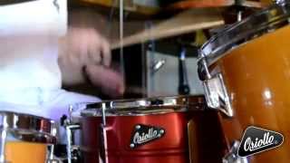 Seamless spun aluminum snare drum   Oriollo Phantom