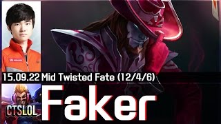 388. Faker - 트위스티드 페이트 하이라이트 / Twisted Fate Highlights