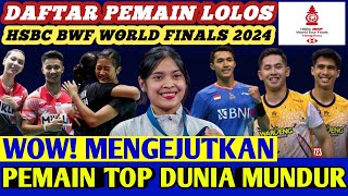 Mudik Rame2 - Daftar Lengkap Pemain Lolos HSBC BWF WORLD TOUR FINALS 2024 Badminton